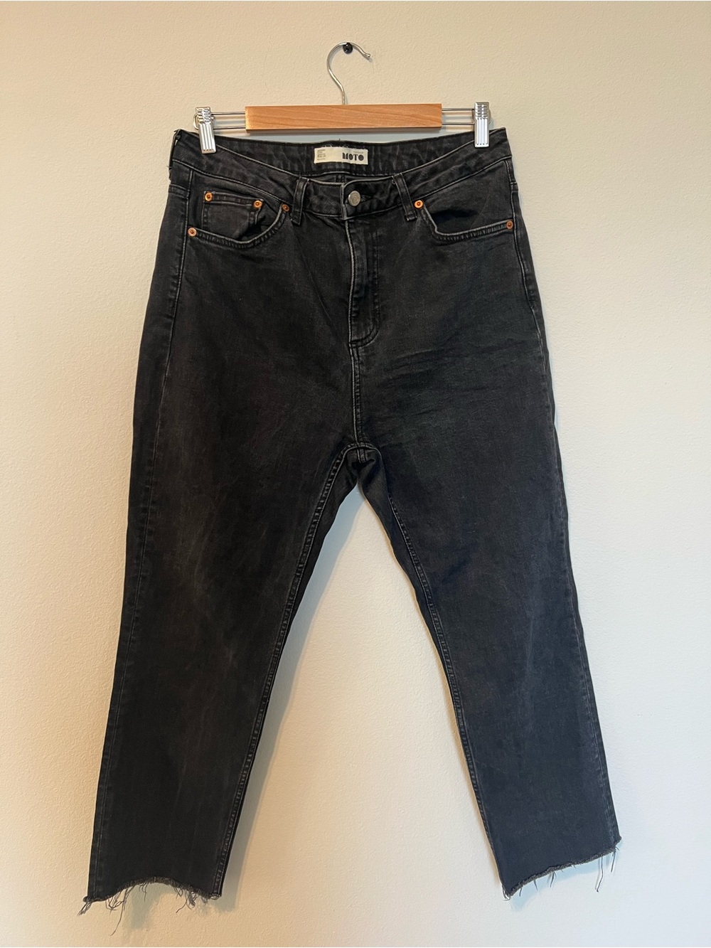 Topshop Moto Jeans Black
